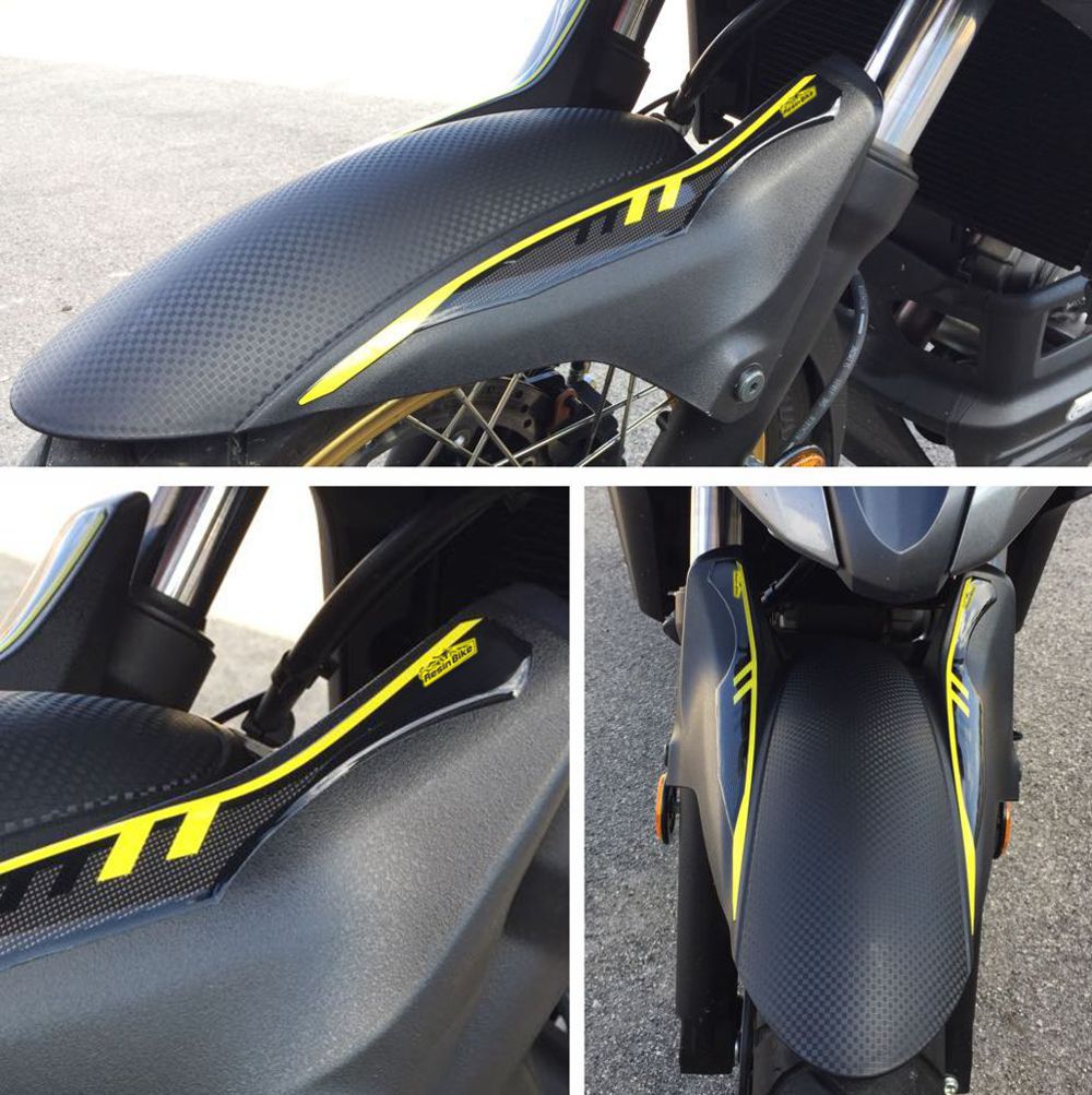Resin Bike 3D Motorcycle Stickers - Front Fender | Suzuki V-Strom 650 2017>2023 RB-B56284R8 - Pyramid Motorcycle Accessories