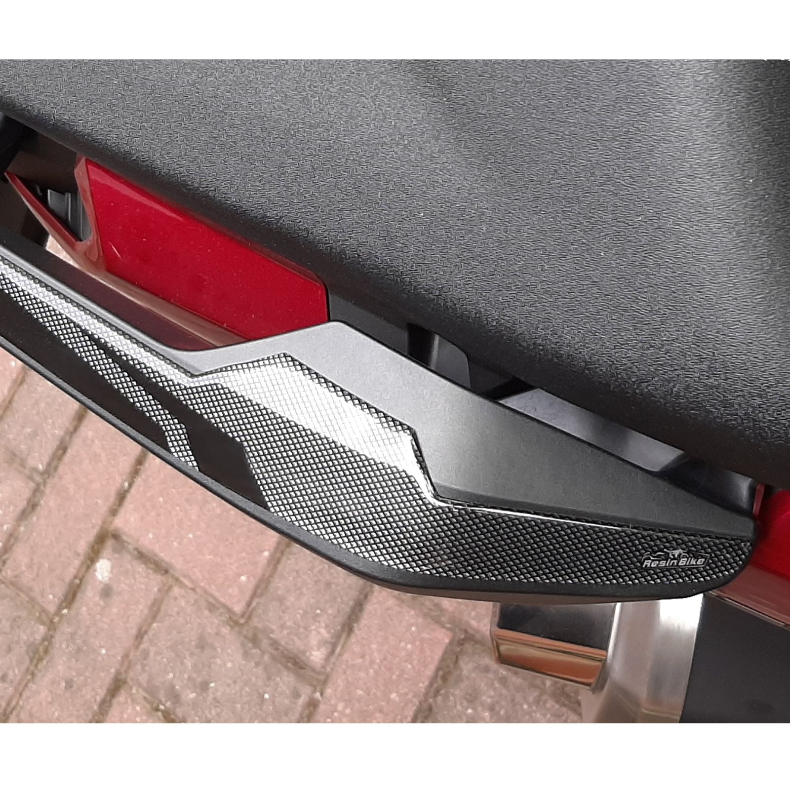 Resin Bike 3D Motorcycle Stickers - Passenger Handles | Honda Forza 750 2021>2026 - Pyramid Motorcycle Accessories