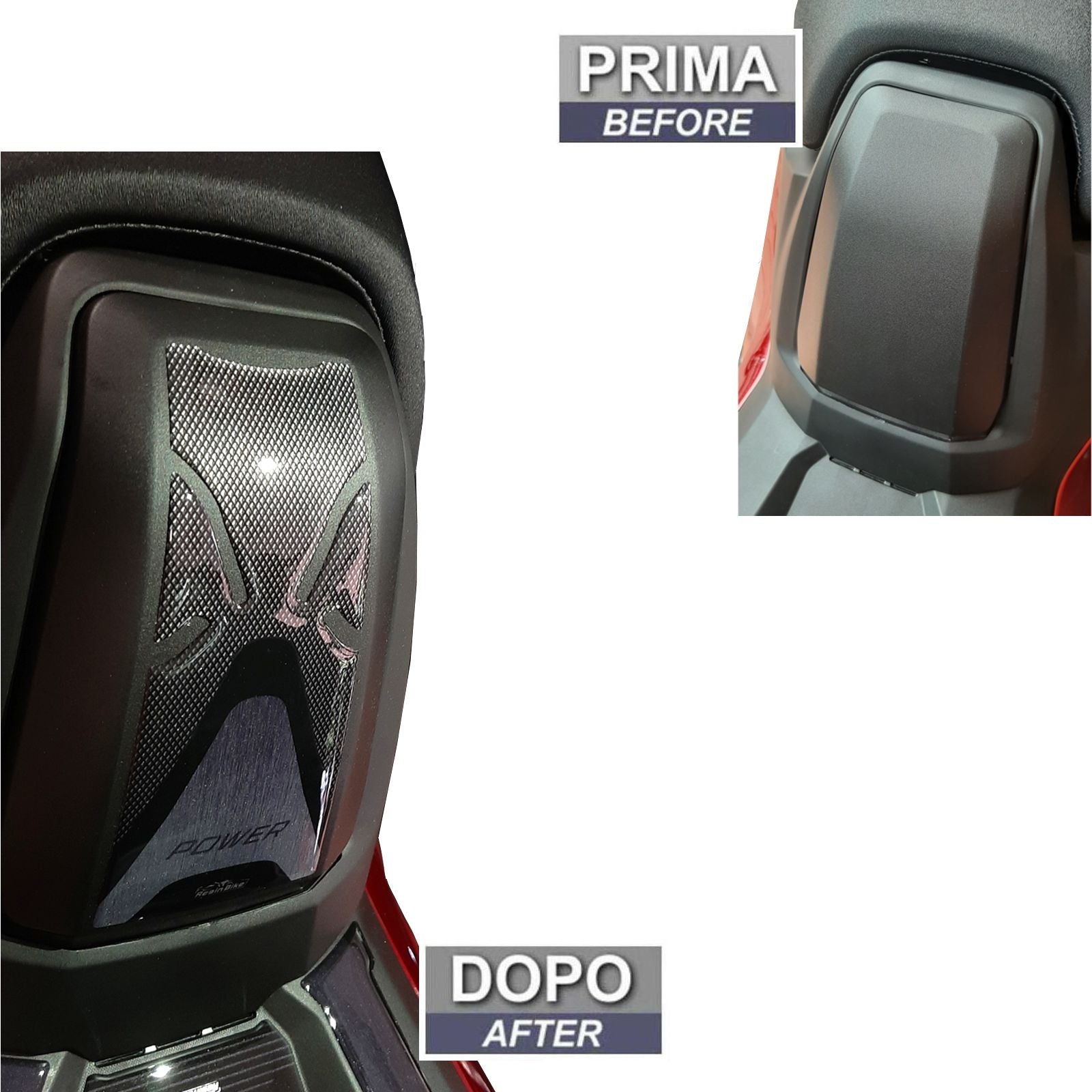 Resin Bike 3D Motorcycle Stickers - Fuel Cap | Honda Forza 750 2021>2026 - Pyramid Motorcycle Accessories