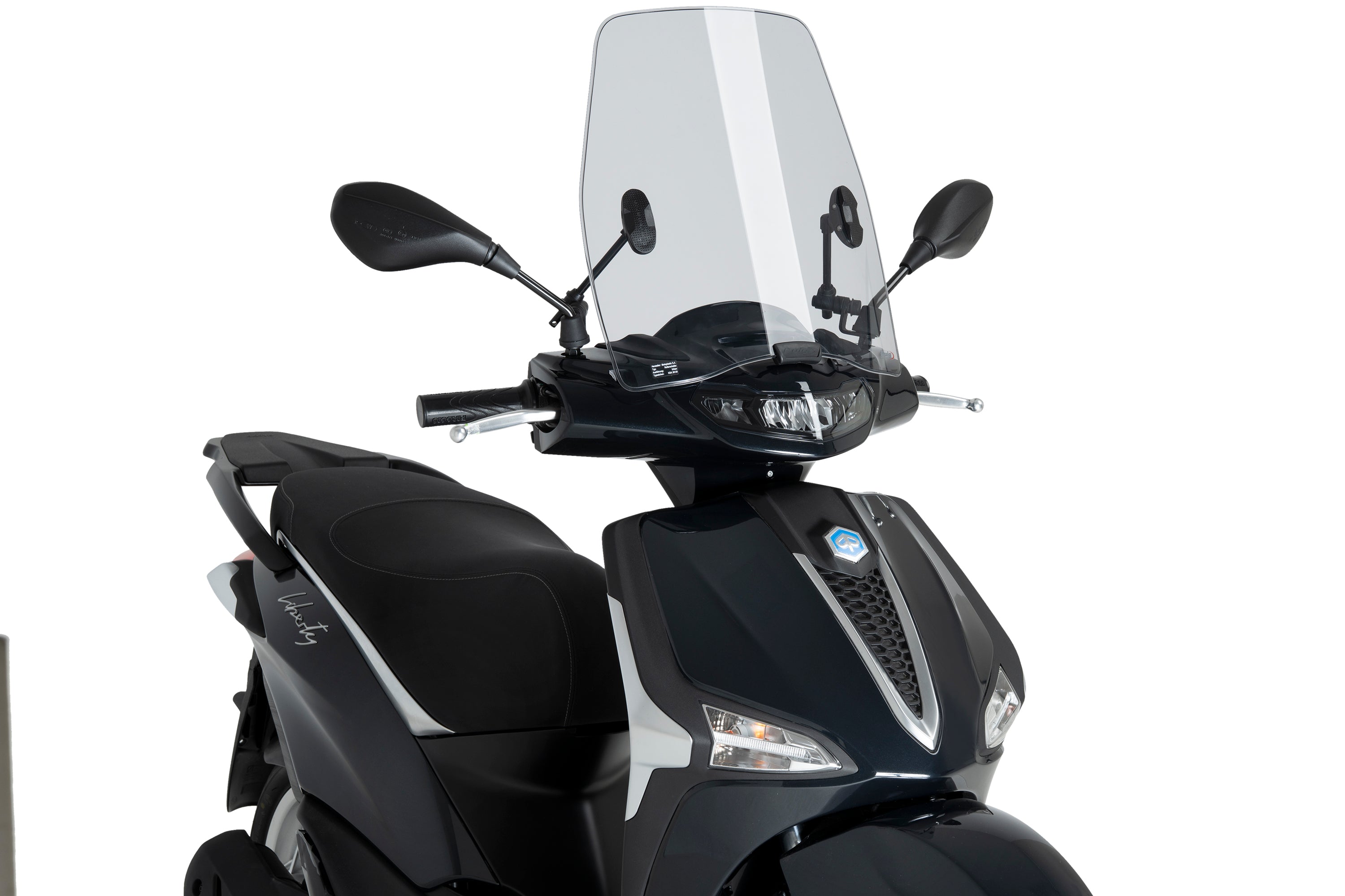 Puig Urban Screen | Light Smoke | Piaggio Liberty 125 2025>Current - Pyramid Motorcycle Accessories