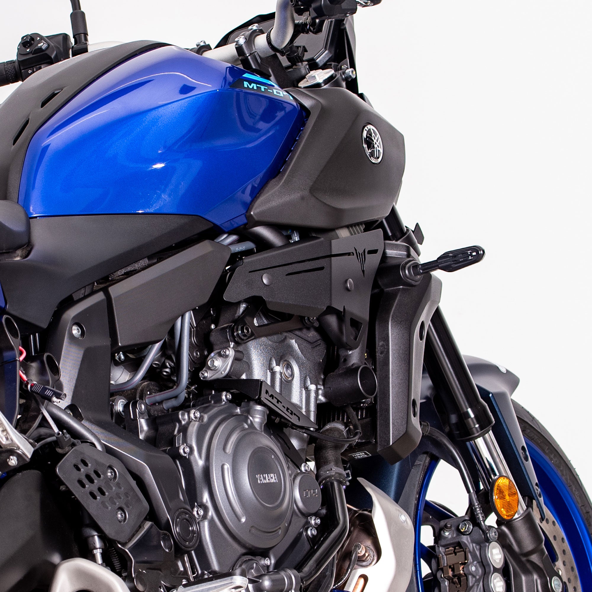 Pyramid Infill Panels | Matte Black | Yamaha MT-07 2025>Current - Pyramid Motorcycle Accessories
