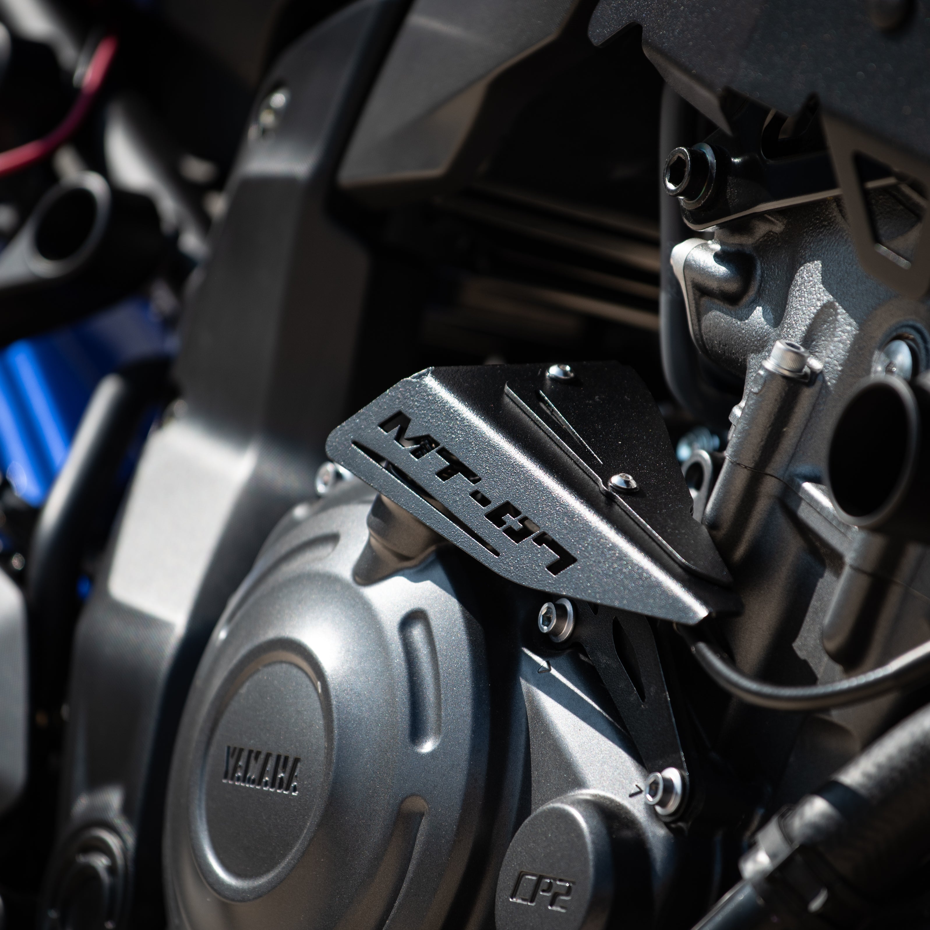 Pyramid Clutch Cable Cover | Matte Black | Yamaha MT-07 2025>Current - Pyramid Motorcycle Accessories