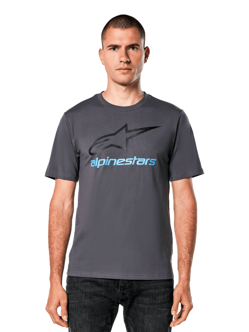 Alpinestars Always 2.0 CSF T-Shirt | Charcoal/Black/Blue - Shop name