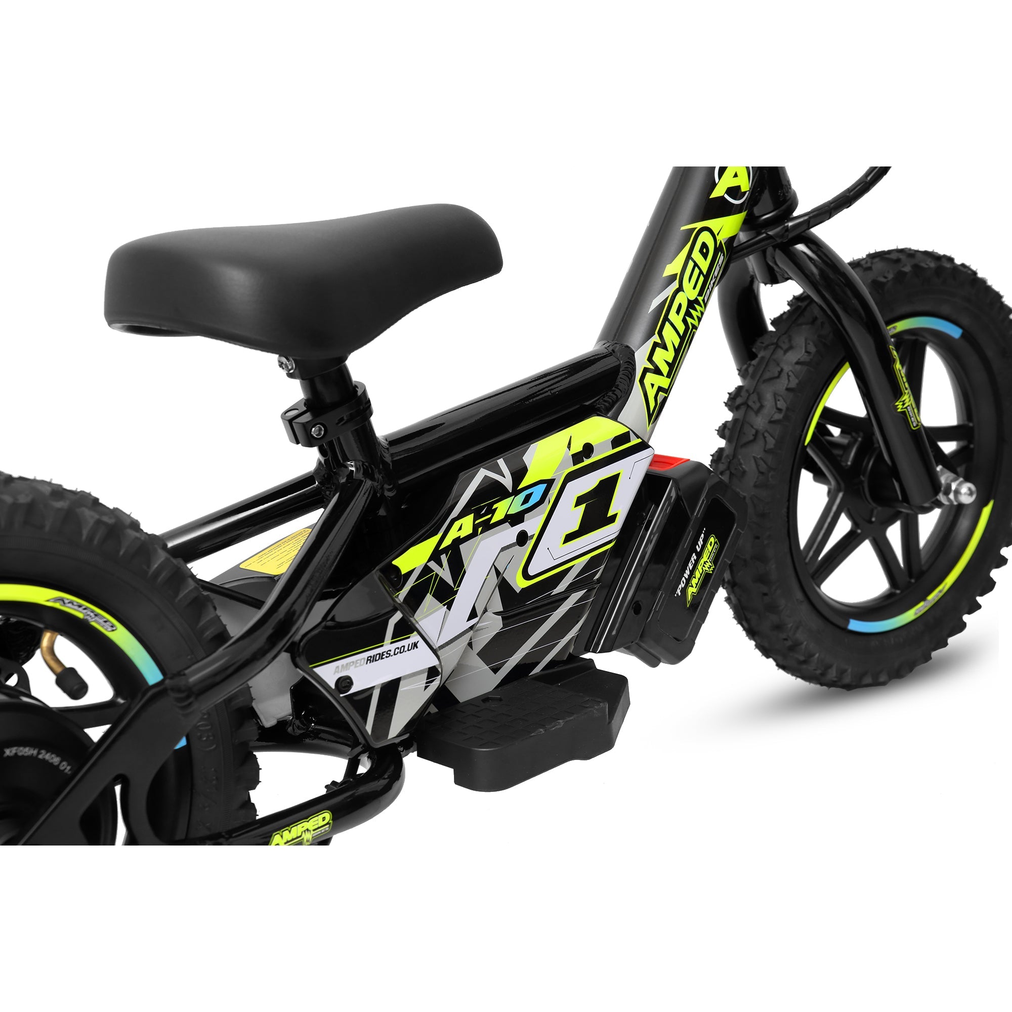 Amped A10 Kids Electric Bike | Black - Shop name