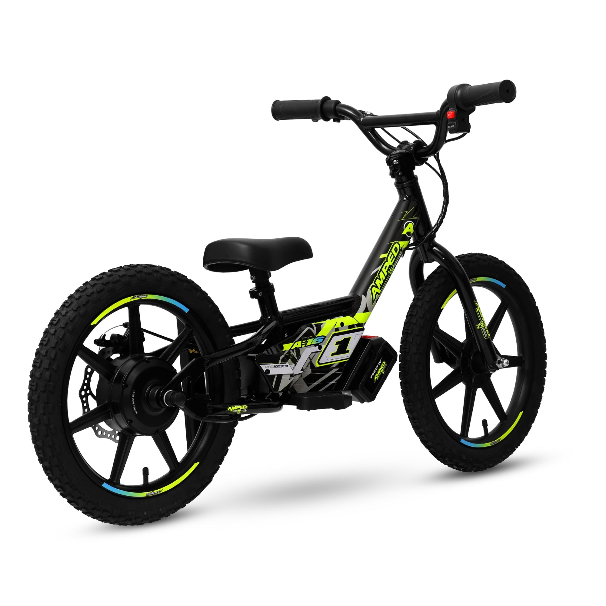 Amped A16 Kids Electric Bike | Black - Shop name