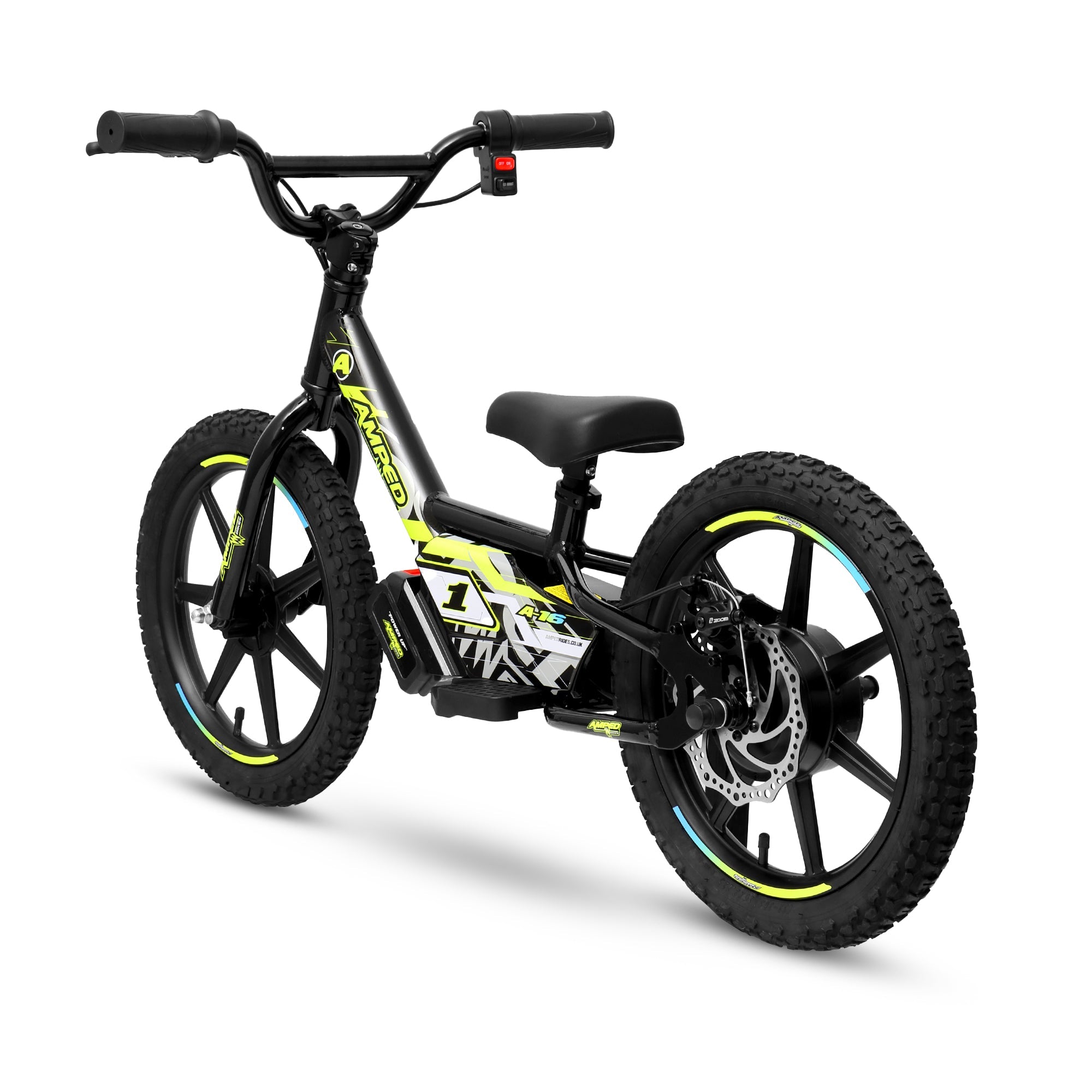 Amped A16 Kids Electric Bike | Black - Shop name