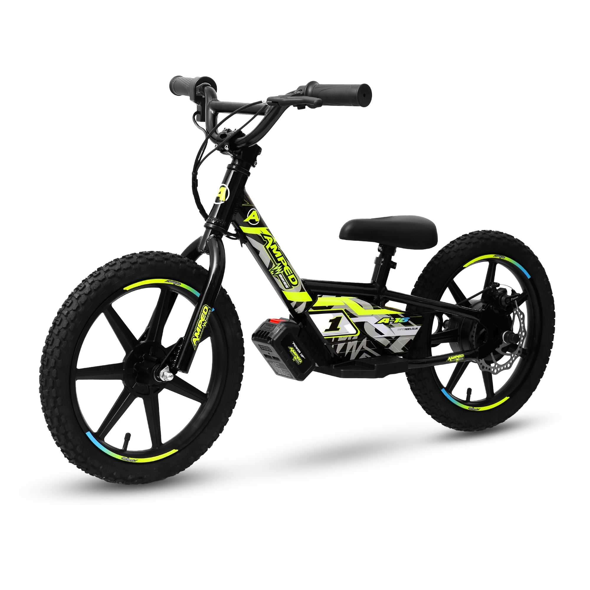 Amped A16 Kids Electric Bike | Black - Shop name