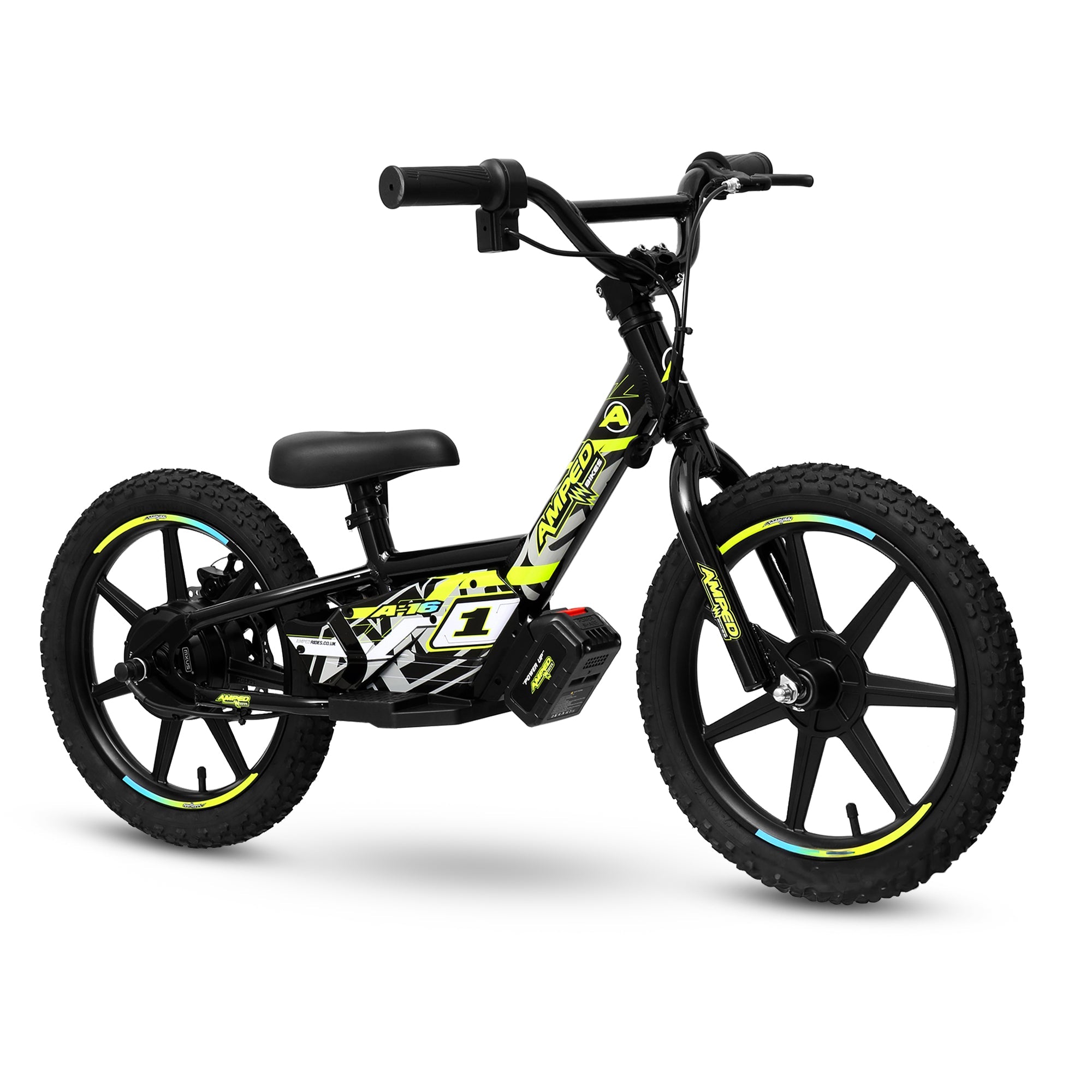 Amped A16 Kids Electric Bike | Black - Shop name