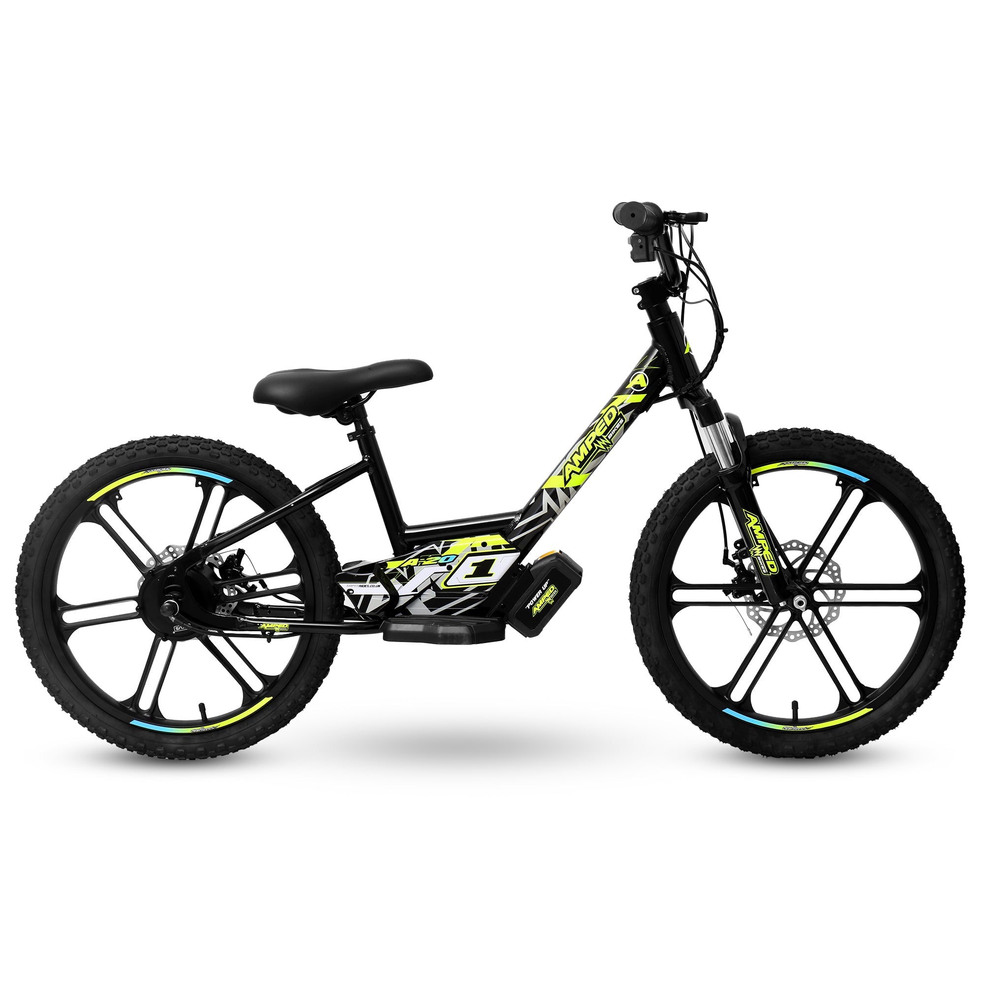 Amped A20 Kids Electric Bike | Black - Shop name