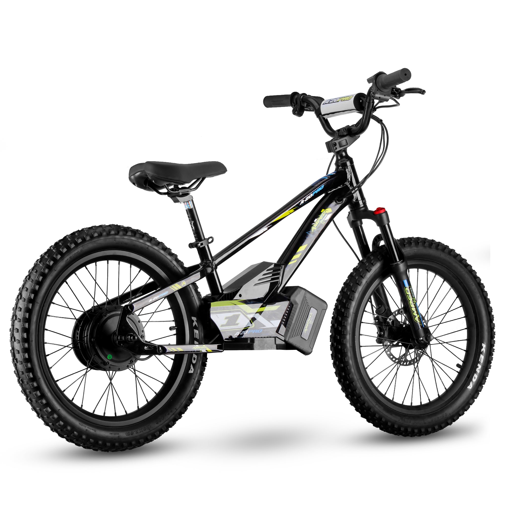 Amped A20 Pro Kids Electric Bike | Black - Shop name