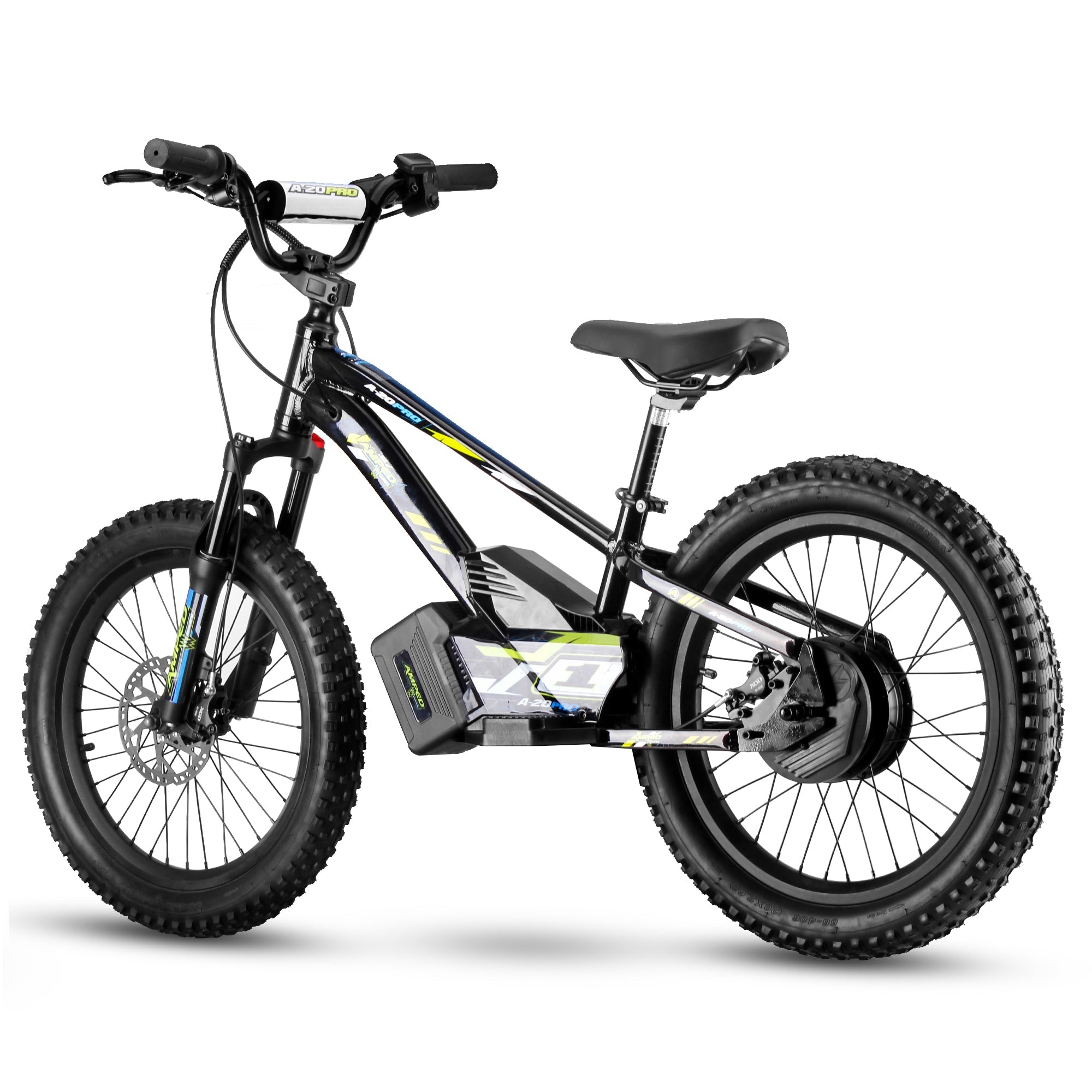 Amped A20 Pro Kids Electric Bike | Black - Shop name