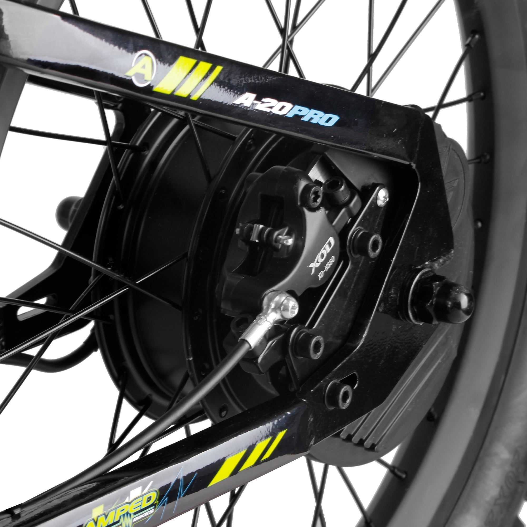 Amped A20 Pro Kids Electric Bike | Black - Shop name