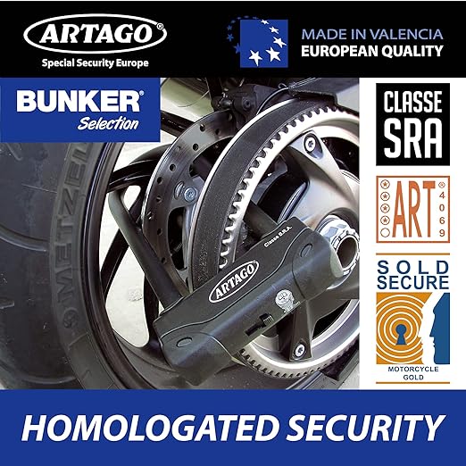 Artago 18art U Lock - 270mm - Sold Secure Certified - Shop name