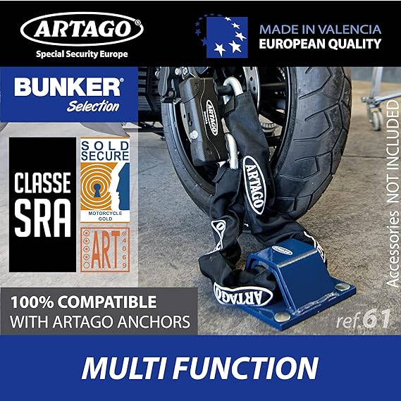 Artago 18art U Lock - 320mm - Sold Secure Certified - Shop name