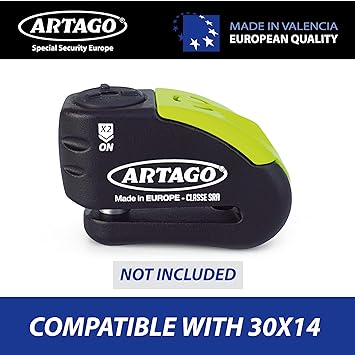 Artago 30X Disc Lock Bracket - Bolt Mount - Shop name