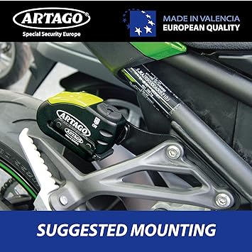 Artago 30X Disc Lock Bracket - Bolt Mount - Shop name