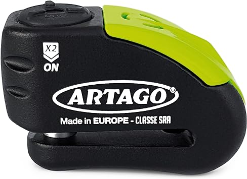 Artago 30X Disc Lock with Alarm - 14mm Pin - Sold Secure Certified - Shop name