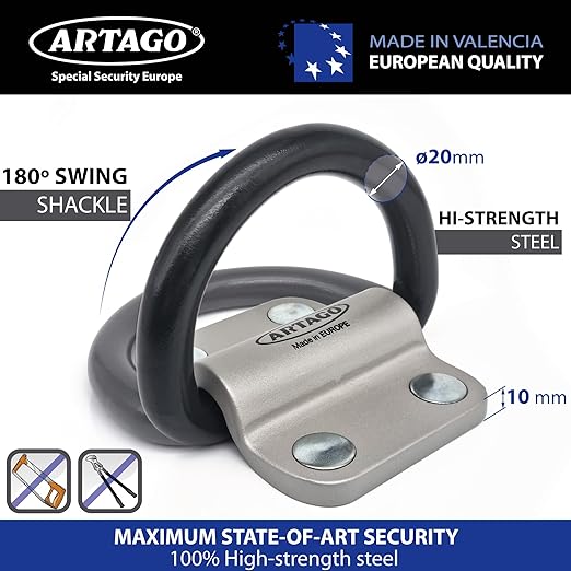 Artago 60 Ground Anchor with Fixing Bolts - Shop name