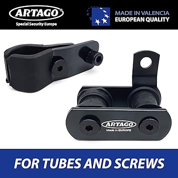 Artago 69/69X Padlock Bracket - Bolt or Tube Mount - Shop name