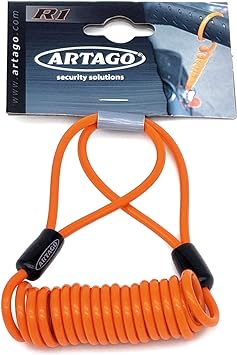 Artago Disc Lock Reminder Cable Orange - Shop name