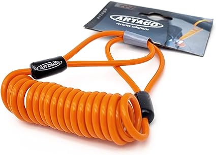 Artago Disc Lock Reminder Cable Orange - Shop name