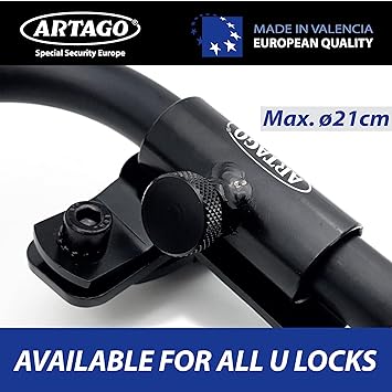 Artago U Lock Bracket - Bolt or Tube Mount - Shop name