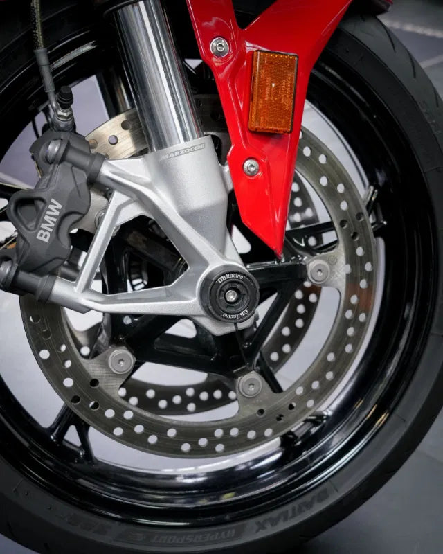 GBRacing Spindle Protector | Full Set | BMW S1000RR/R/XR - M1000RR/R/XR - Pyramid Motorcycle Accessories