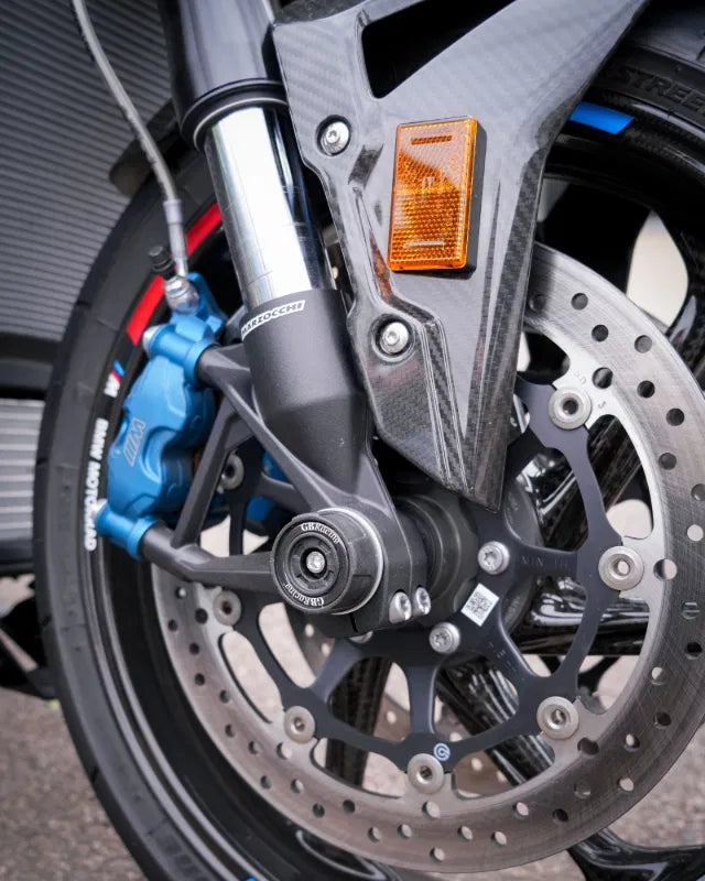 GBRacing Spindle Protector | Full Set | BMW S1000RR/R/XR - M1000RR/R/XR - Pyramid Motorcycle Accessories