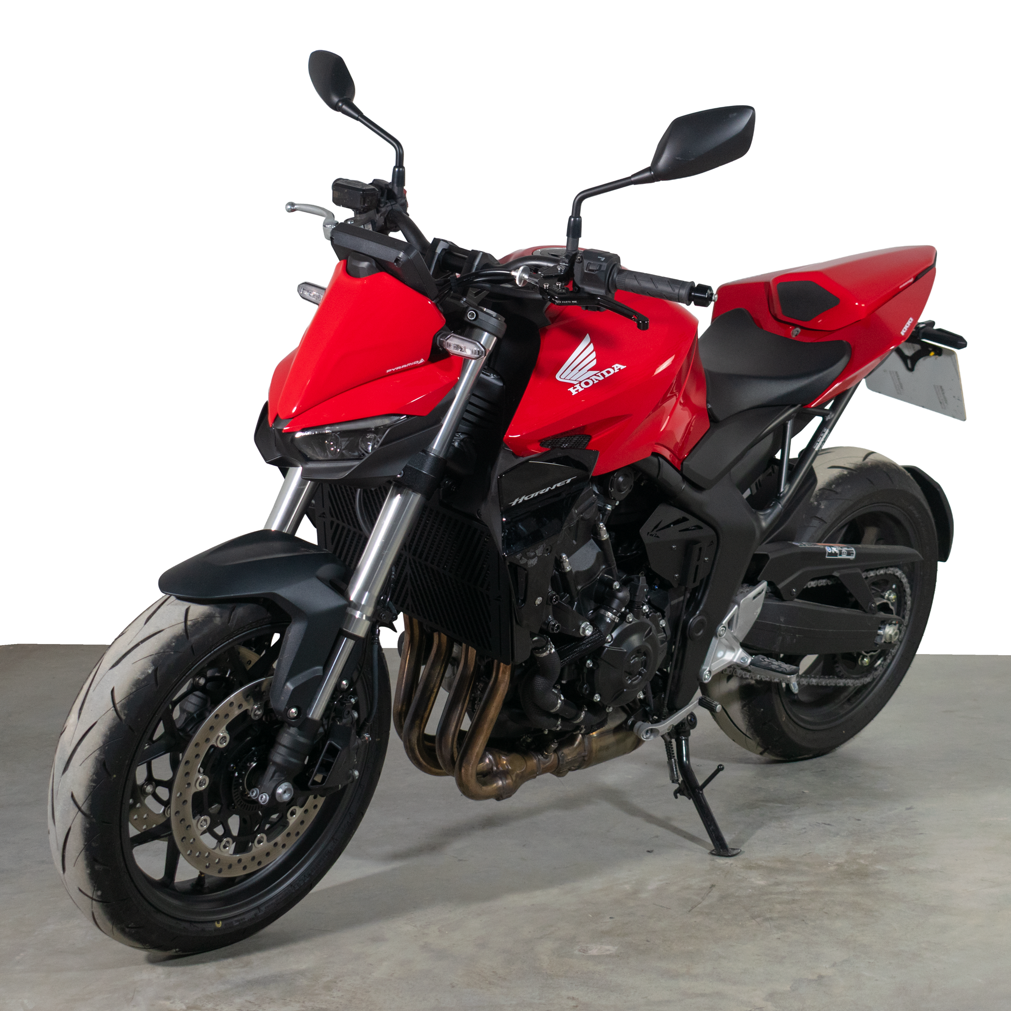 Pyramid Fly Screen | Matte Ballistic Black Metallic (SP) | Honda CB1000 Hornet 2025>Current - Pyramid Motorcycle Accessories