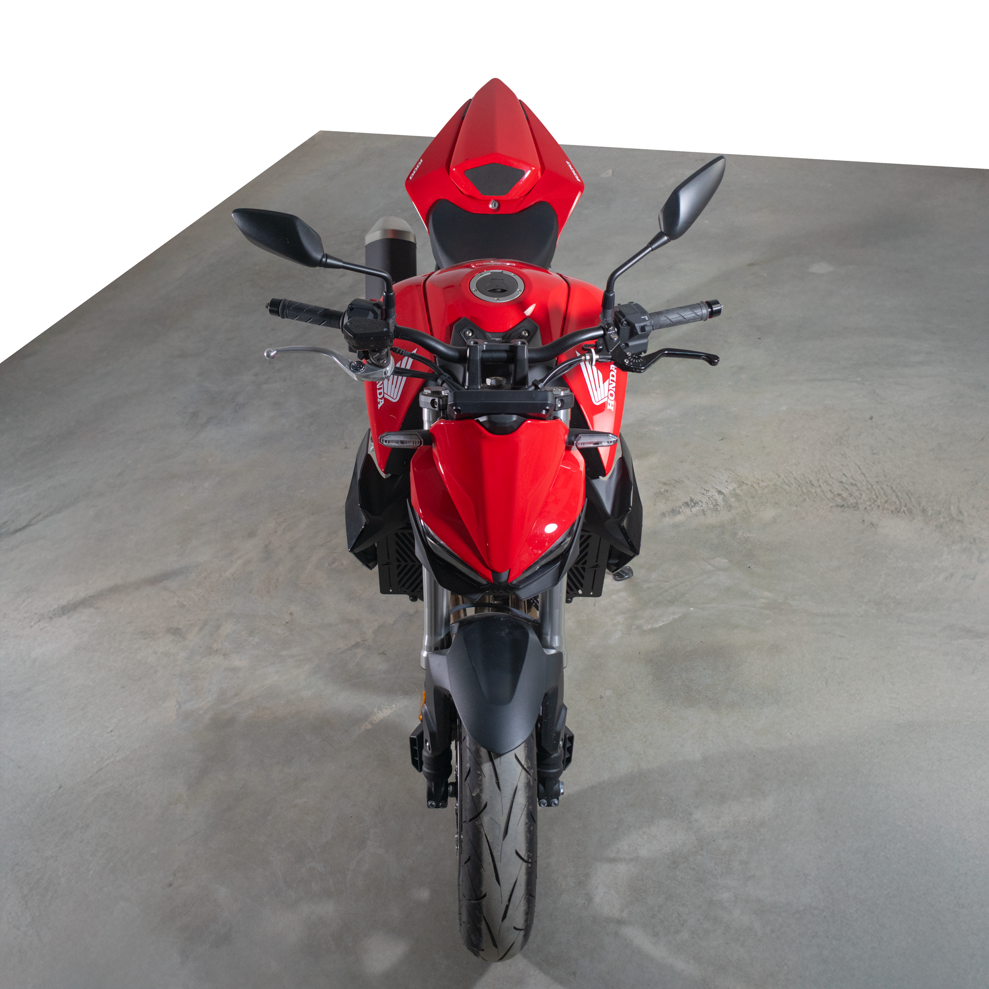 Pyramid Fly Screen | Matte Ballistic Black Metallic (SP) | Honda CB1000 Hornet 2025>Current - Pyramid Motorcycle Accessories