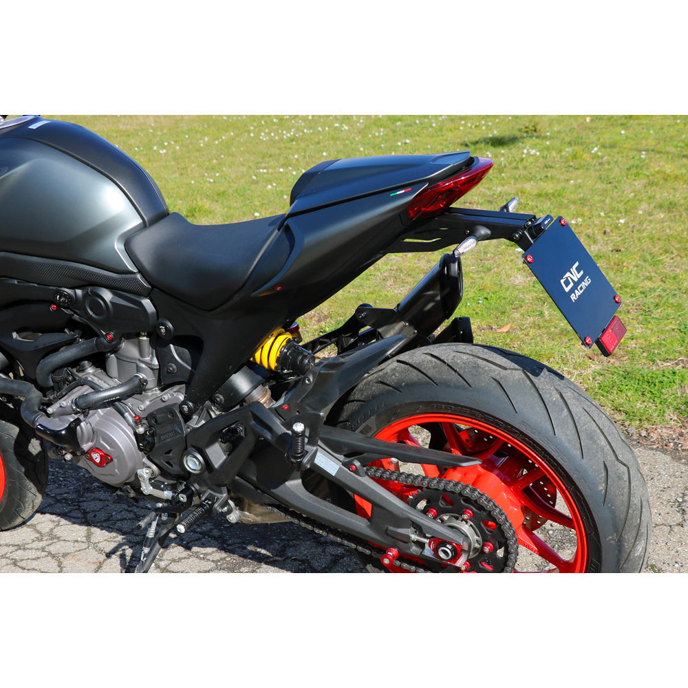 CNC Racing Adjustable License Plate for Ducati Monster 937 - Shop name