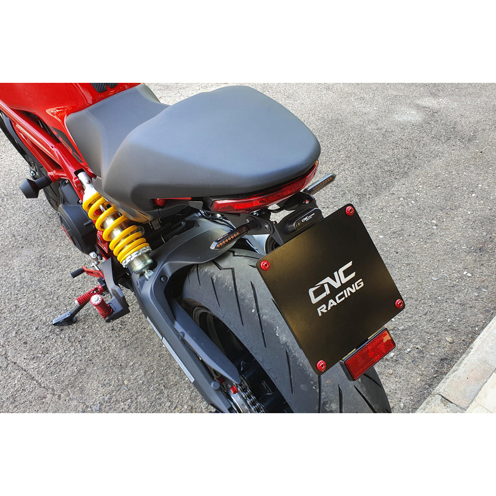 CNC Racing Adjustable License Plate for Ducati Monster / Supersport - Shop name
