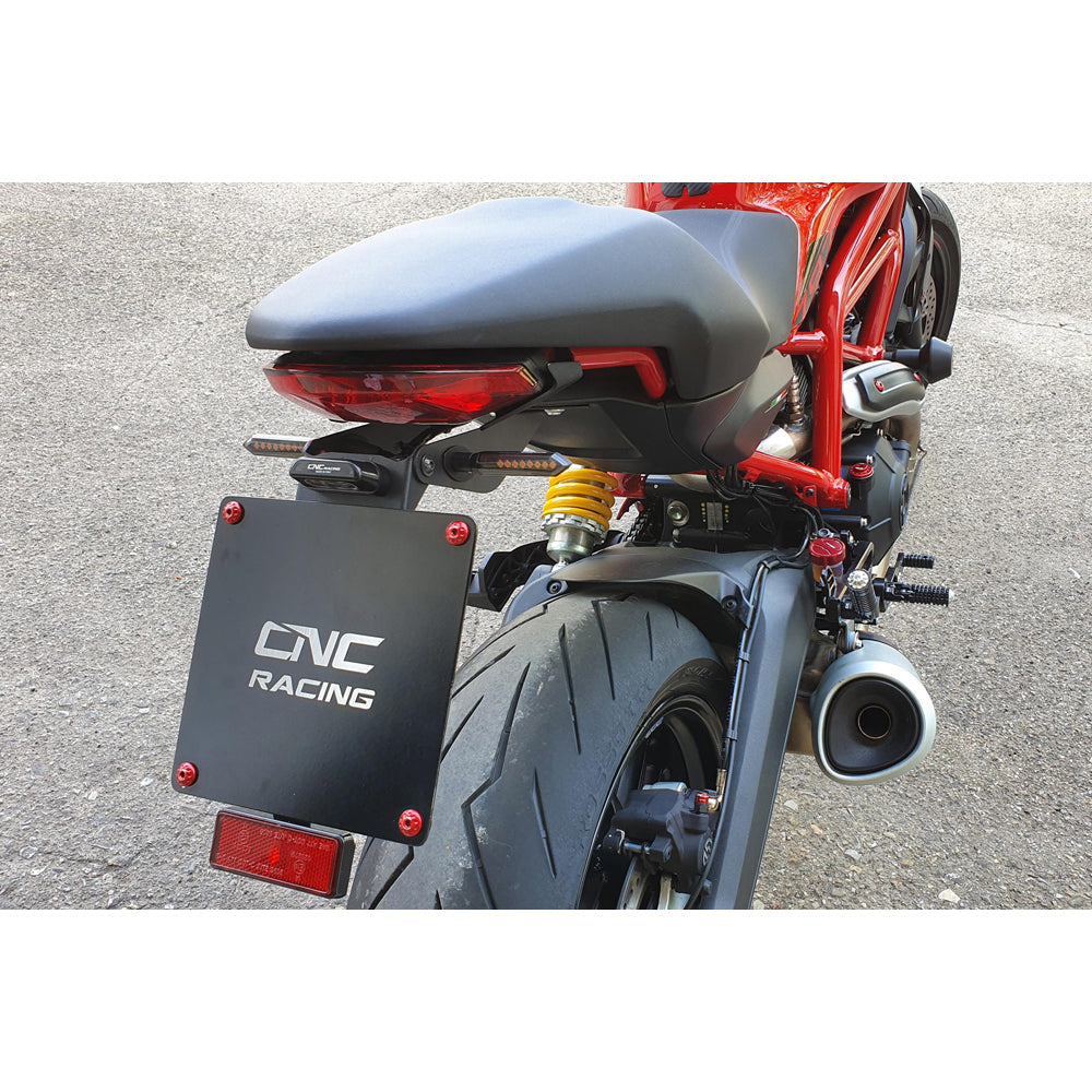CNC Racing Adjustable License Plate for Ducati Monster / Supersport - Shop name