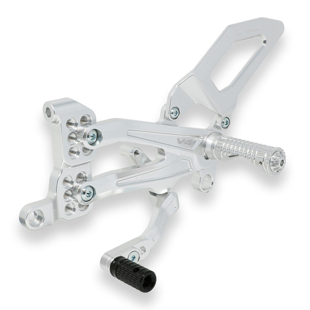 CNC Racing Adjustable Rear Sets RPS Easy for Ducati Panigale V4 - Shop name