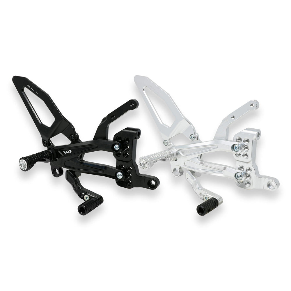 CNC Racing Adjustable Rear Sets RPS Easy for Ducati Panigale V4 - Shop name