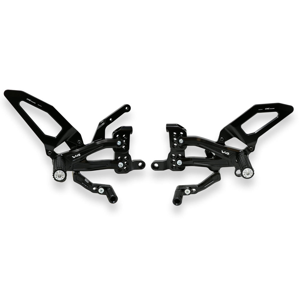CNC Racing Adjustable Rear Sets RPS Easy for Ducati Panigale V4 - Shop name