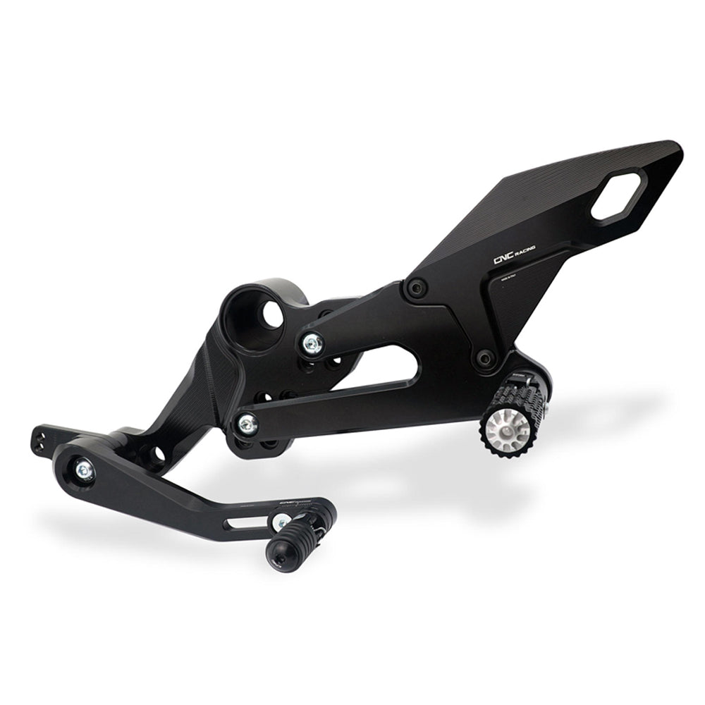 CNC Racing Adjustable Rear Sets for Aprilia Rs 660 - Tuono 660 - Shop name