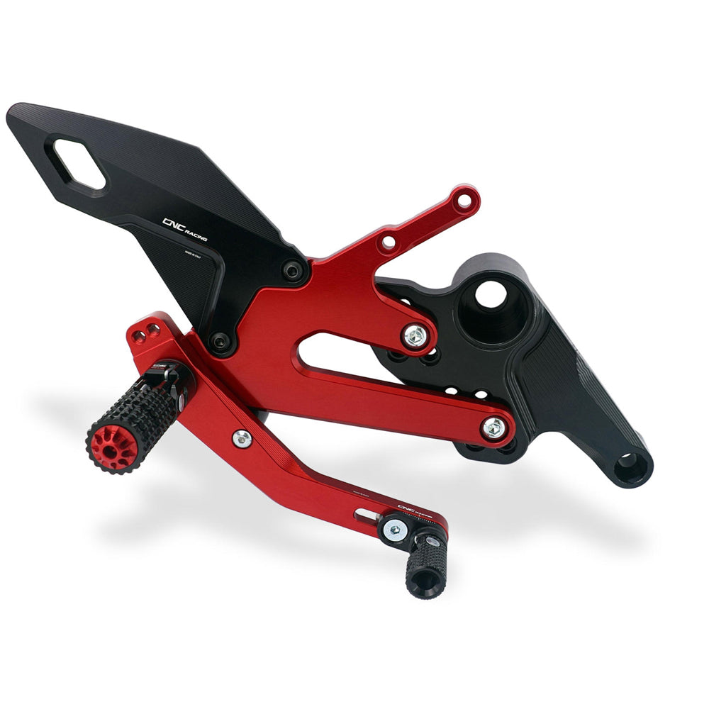CNC Racing Adjustable Rear Sets for Aprilia Rs 660 - Tuono 660 - Shop name