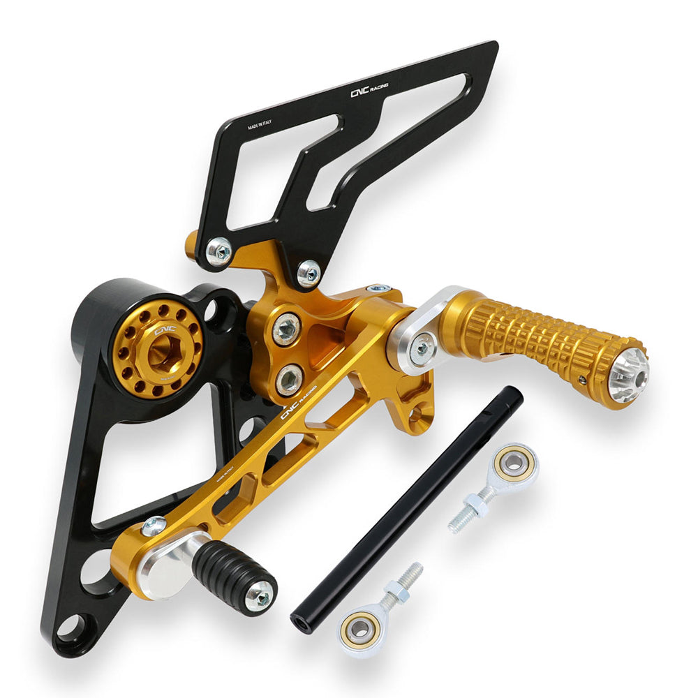 CNC Racing Adjustable Rear Sets for Ducati Monster 696/796/1100 - Shop name