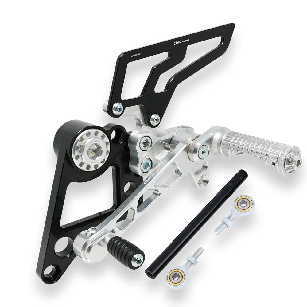 CNC Racing Adjustable Rear Sets for Ducati Monster 696/796/1100 - Shop name