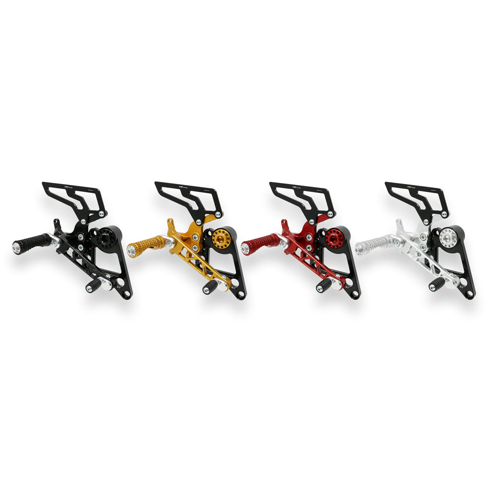 CNC Racing Adjustable Rear Sets for Ducati Monster 696/796/1100 - Shop name