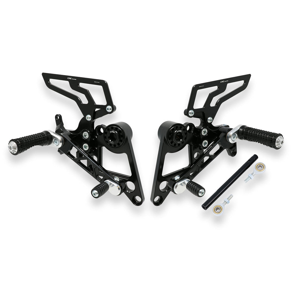 CNC Racing Adjustable Rear Sets for Ducati Monster 696/796/1100 - Shop name