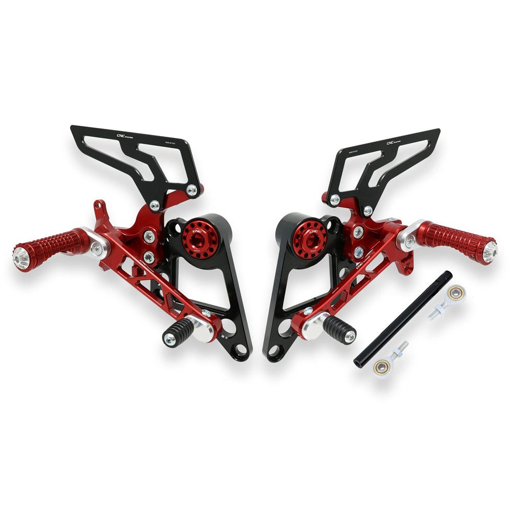 CNC Racing Adjustable Rear Sets for Ducati Monster 696/796/1100 - Shop name