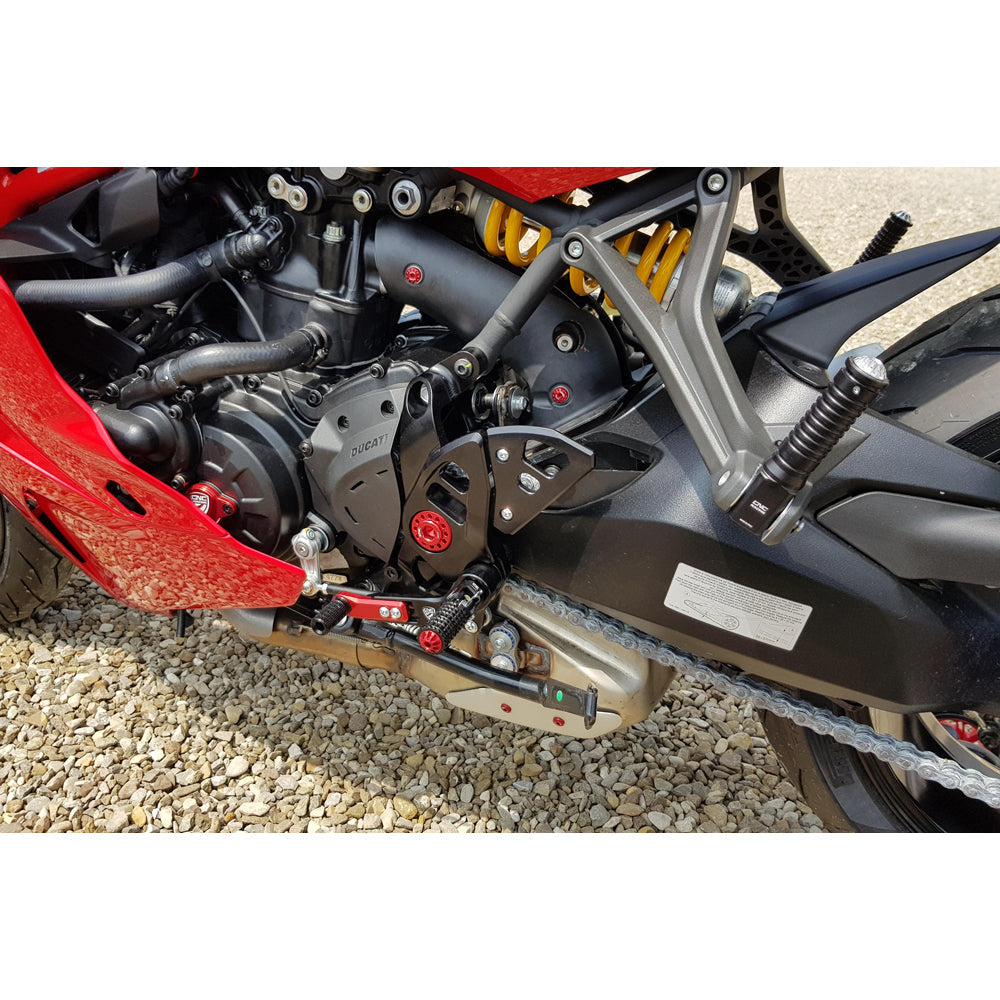CNC Racing Adjustable Rear Sets for Ducati - Shop name