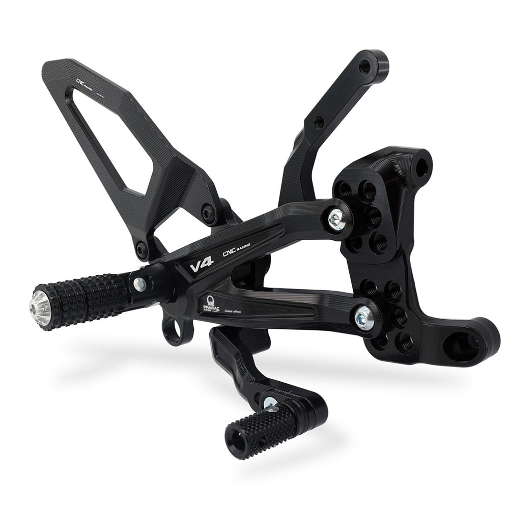 CNC Racing Adjustable Rearsets for Ducati Streetfighter V4 - Shop name