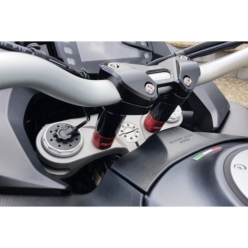 CNC Racing Bar Adaptor Spacers H 30mm for Ducati Multistrada - Shop name