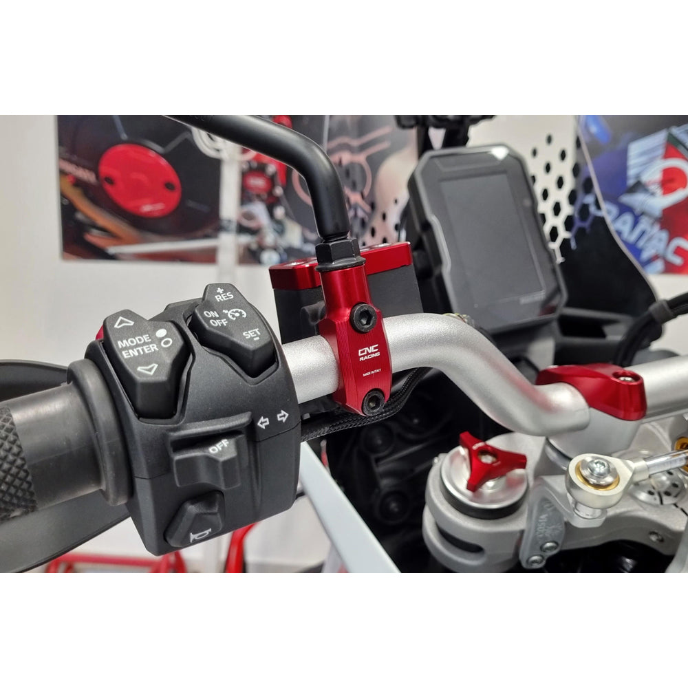 CNC Racing Brembo Master Cylinder Clamp with Mirror Mount Thread M10 right - Shop name