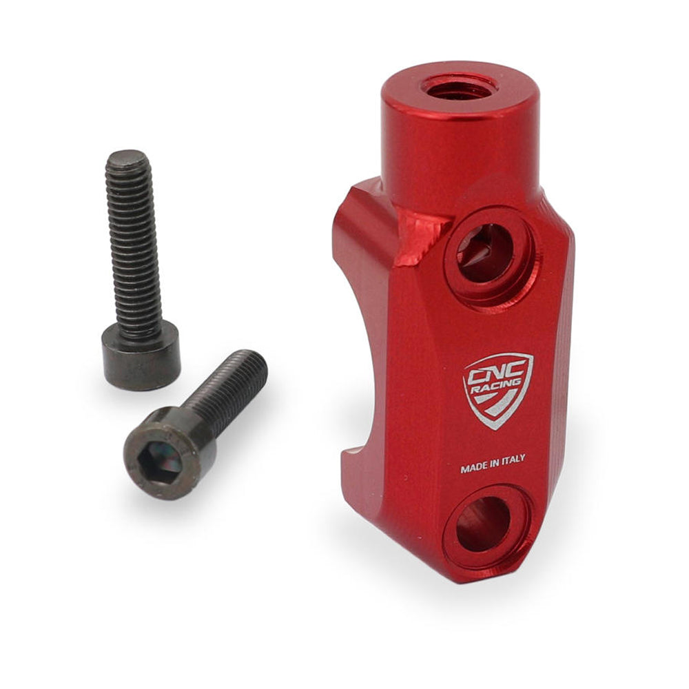CNC Racing Brembo Master Cylinder Clamp with Mirror Mount Thread M8 Clockwise - Shop name