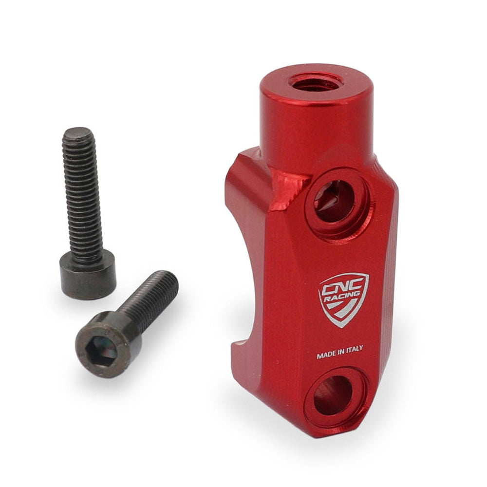 CNC Racing Brembo Master Cylinder Clamp with Mirror Mount Thread M8 Counter-clockwise - Shop name
