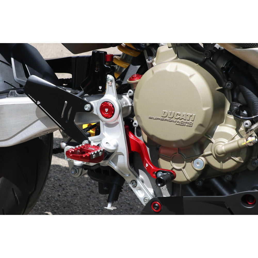 CNC Racing Central Bolt Caps Kit Oem Rearsets for Ducati - Shop name